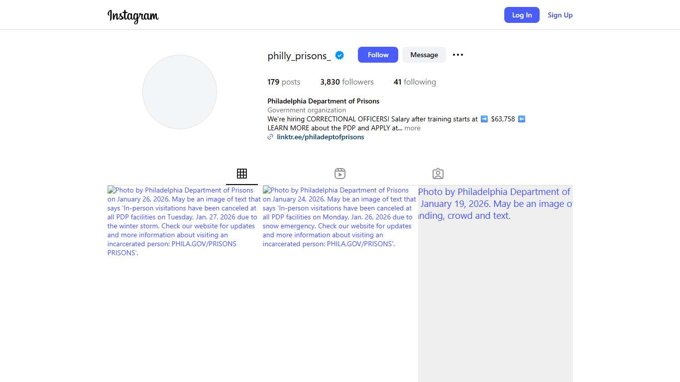 Philadelphia Department of Prisons (@philly_prisons_) • Instagram photos and videos